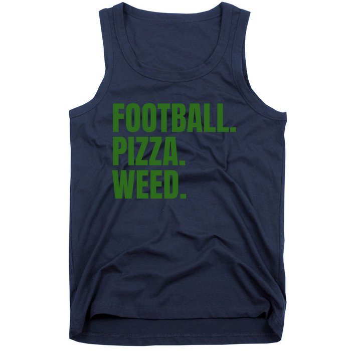 Football Pizza Tank Top