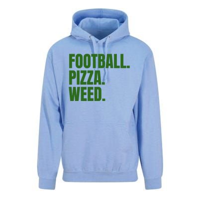 Football Pizza Unisex Surf Hoodie