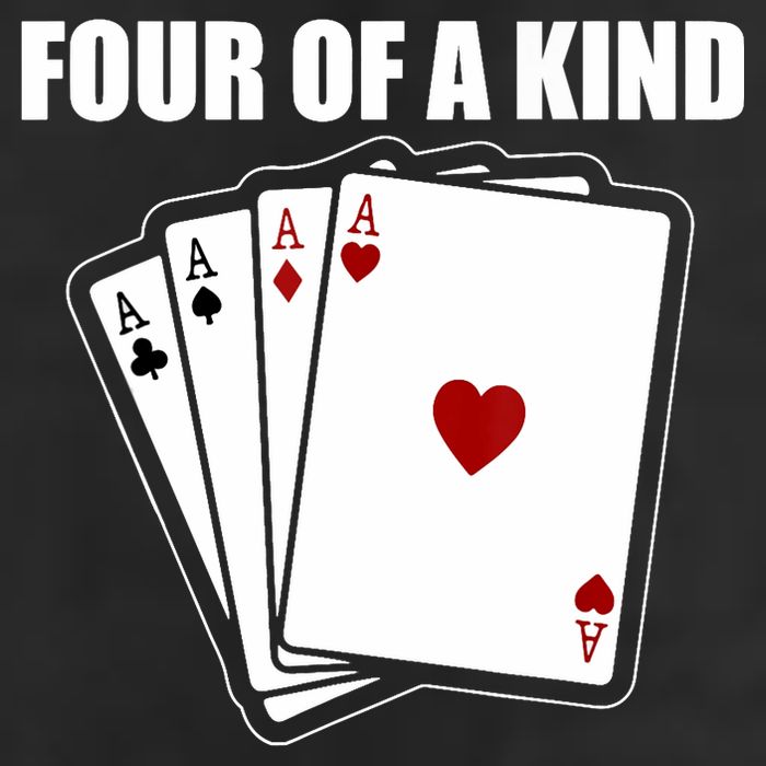 Funny Poker Four Of A Kind Aces Texas Holdem Lucky Poker 11oz C Handle Ceramic Mug