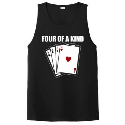 Funny Poker Four Of A Kind Aces Texas Holdem Lucky Poker PosiCharge Competitor Tank