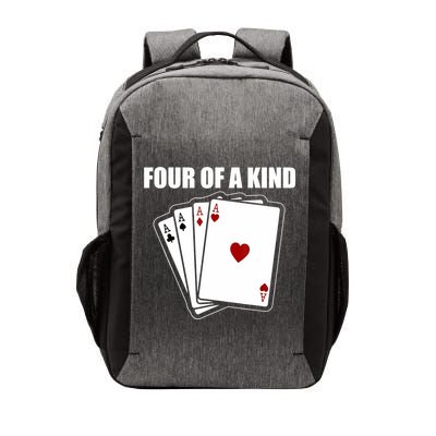 Funny Poker Four Of A Kind Aces Texas Holdem Lucky Poker Vector Backpack
