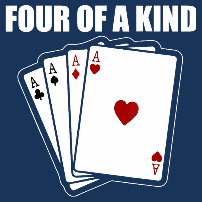 Funny Poker Four Of A Kind Aces Texas Holdem Lucky Poker 16 in Basic Backpack