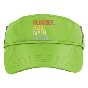 Funny Plumber Adult Drive Performance Visor