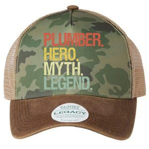 Funny Plumber Legacy Tie Dye Trucker Hat