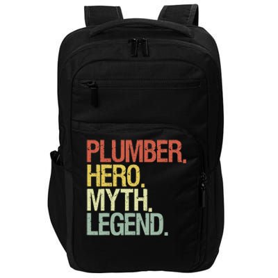 Funny Plumber Impact Tech Backpack