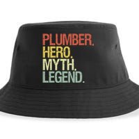 Funny Plumber Sustainable Bucket Hat