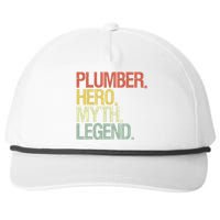 Funny Plumber Snapback Five-Panel Rope Hat