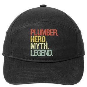 Funny Plumber 7-Panel Snapback Hat