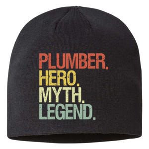 Funny Plumber Sustainable Beanie