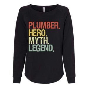 Funny Plumber Womens California Wash Sweatshirt