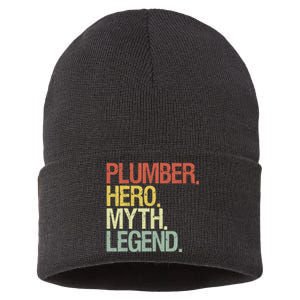 Funny Plumber Sustainable Knit Beanie