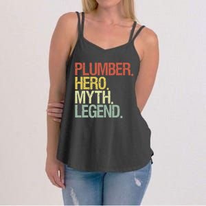 Funny Plumber Women's Strappy Tank