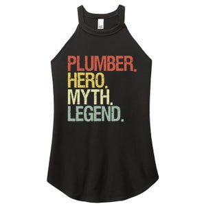 Funny Plumber Women's Perfect Tri Rocker Tank