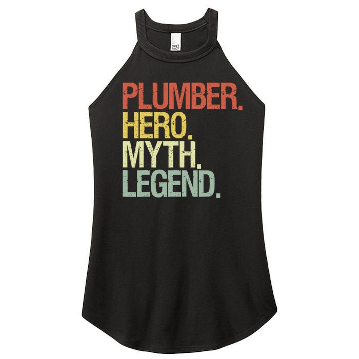 Funny Plumber Women's Perfect Tri Rocker Tank