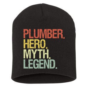 Funny Plumber Short Acrylic Beanie