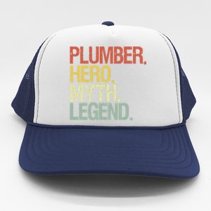 Funny Plumber Trucker Hat