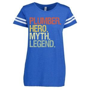 Funny Plumber Enza Ladies Jersey Football T-Shirt