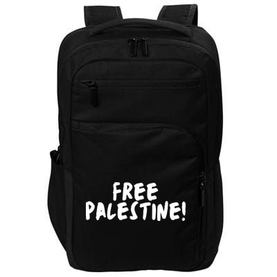Free Palestine Impact Tech Backpack