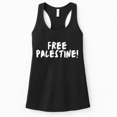 Free Palestine Womens Tank Top
