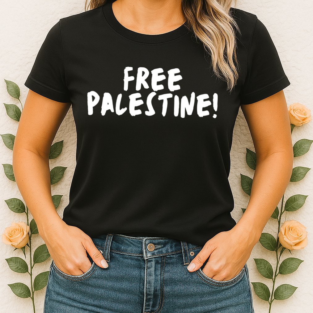 Free Palestine Womens T-Shirt