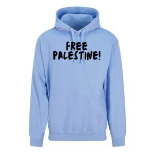 Free Palestine Unisex Surf Hoodie