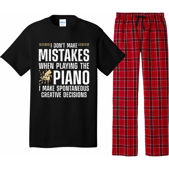 Funny Piano For Men Women Music Lovers Musician Piano Player Pajama Set