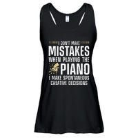 Funny Piano For Men Women Music Lovers Musician Piano Player Ladies Essential Flowy Tank