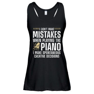 Funny Piano For Men Women Music Lovers Musician Piano Player Ladies Essential Flowy Tank