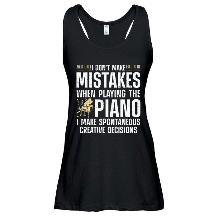 Funny Piano For Men Women Music Lovers Musician Piano Player Ladies Essential Flowy Tank