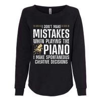 Funny Piano For Men Women Music Lovers Musician Piano Player Womens California Wash Sweatshirt