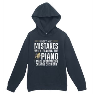 Funny Piano For Men Women Music Lovers Musician Piano Player Urban Pullover Hoodie