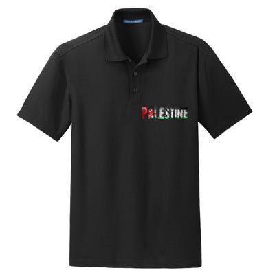 Flag Palestine Free Palestine Free Palestine Flag I Love Palestine Gaza Palestin Dry Zone Grid Polo