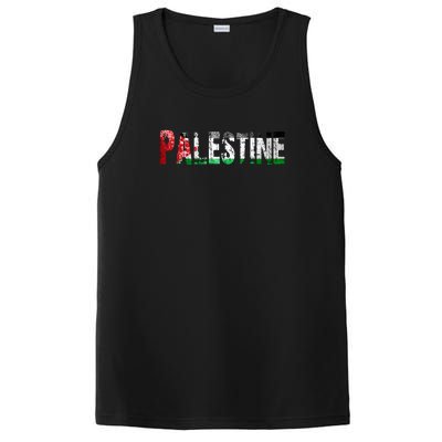 Flag Palestine Free Palestine Free Palestine Flag I Love Palestine Gaza Palestin PosiCharge Competitor Tank