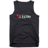 Flag Palestine Free Palestine Free Palestine Flag I Love Palestine Gaza Palestin Tank Top