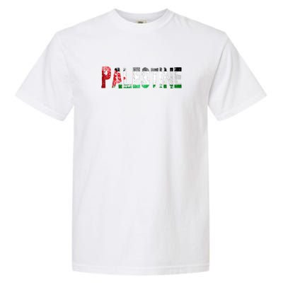 Flag Palestine Free Palestine Free Palestine Flag I Love Palestine Gaza Palestin Garment-Dyed Heavyweight T-Shirt