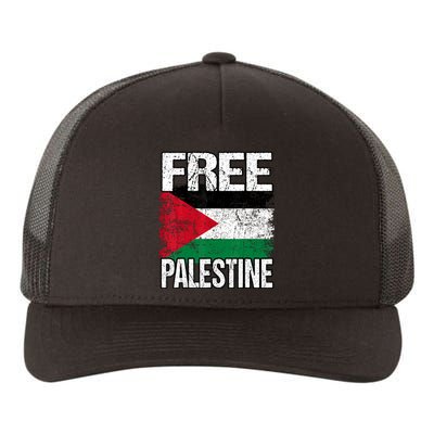 Free Palestine Yupoong Adult 5-Panel Trucker Hat