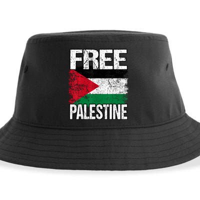 Free Palestine Sustainable Bucket Hat