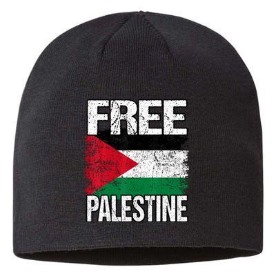 Free Palestine Sustainable Beanie