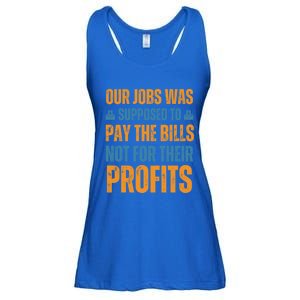 Fair Pay Fair Wages Fight For Income Inequality Gift Ladies Essential Flowy Tank