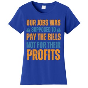 Fair Pay Fair Wages Fight For Income Inequality Gift Women's T-Shirt