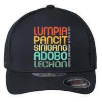 Filipino Philippine Food Lumpia Pancit Sinigang Adobo Lechon Flexfit Unipanel Trucker Cap