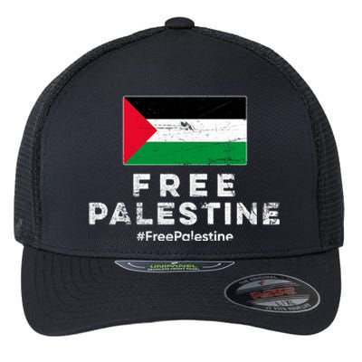 Free Palestine Flag Gift Stand For Palestine Gift Free Gaza Arabic Gift Flexfit Unipanel Trucker Cap