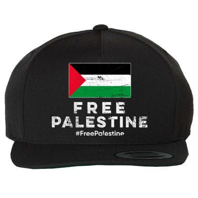 Free Palestine Flag Gift Stand For Palestine Gift Free Gaza Arabic Gift Wool Snapback Cap