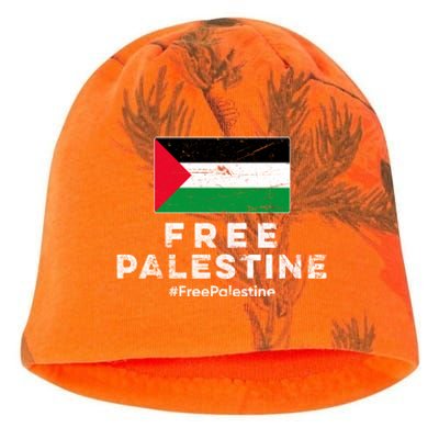 Free Palestine Flag Gift Stand For Palestine Gift Free Gaza Arabic Gift Kati - Camo Knit Beanie