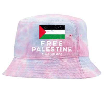 Free Palestine Flag Gift Stand For Palestine Gift Free Gaza Arabic Gift Tie-Dyed Bucket Hat