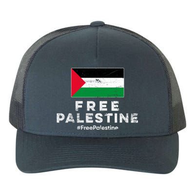 Free Palestine Flag Gift Stand For Palestine Gift Free Gaza Arabic Gift Yupoong Adult 5-Panel Trucker Hat