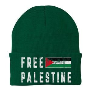 Free Palestine Flag Stand For Peace In The Middle East Knit Cap Winter Beanie