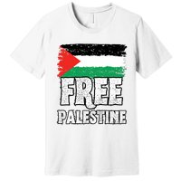 Free Palestine Flag Premium T-Shirt