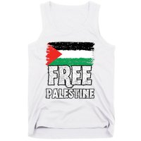 Free Palestine Flag Tank Top