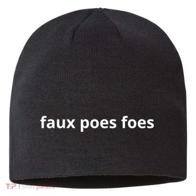 Faux Poes Foes Funny Babette Ate Oatmeal Sustainable Beanie